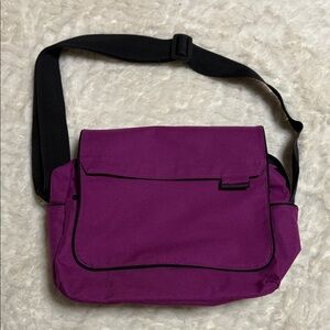 United Colors of Benetton Mini Purple Messenger Bag